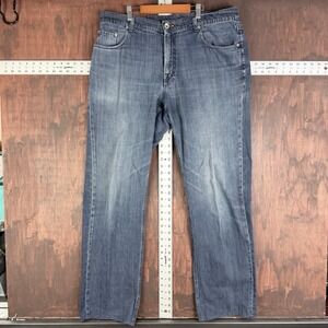 Faconnable Jeans Mens Straight Leg Denim F40 R STROZ France Tunisia Blue Men 38L